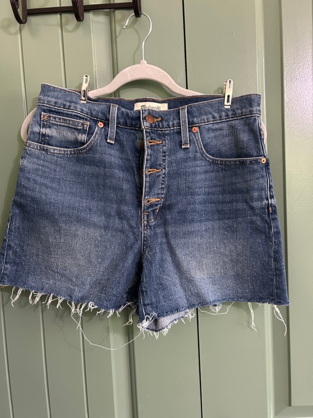 Madewell high rise shorts